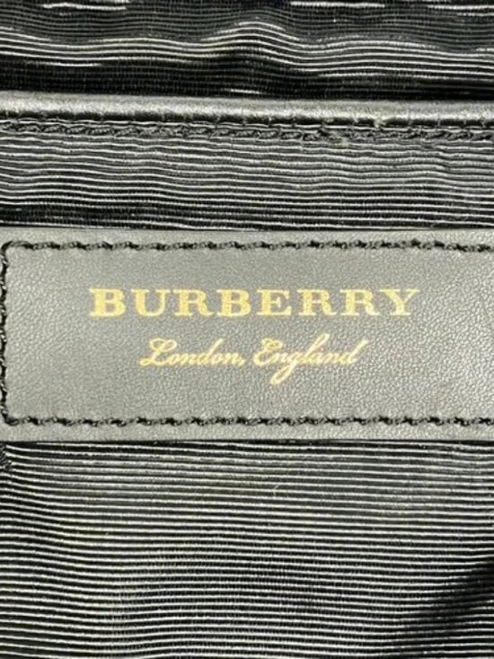 BURBERRY LONDON ENGLAND 4020959 Pink Beige Black Nylon Leather Backpack main image 6